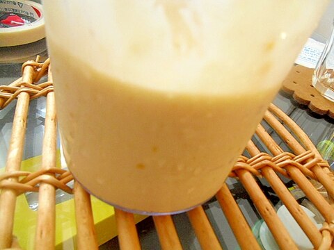 マンゴー豆乳シェイク